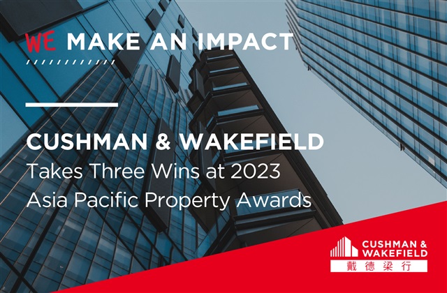 cushman & wakefield greater china takes three wins